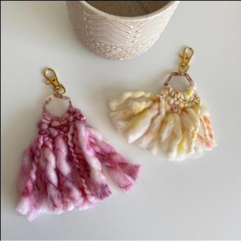 Handmade Woven Keychains
